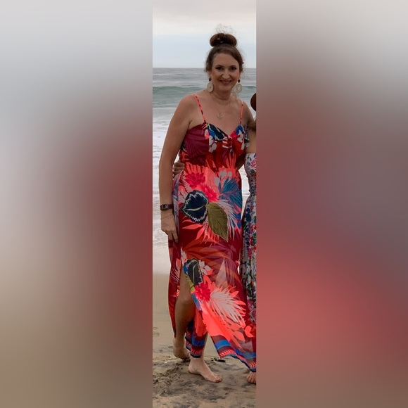 Express floral maxi dress size L - Picture 7 of 7